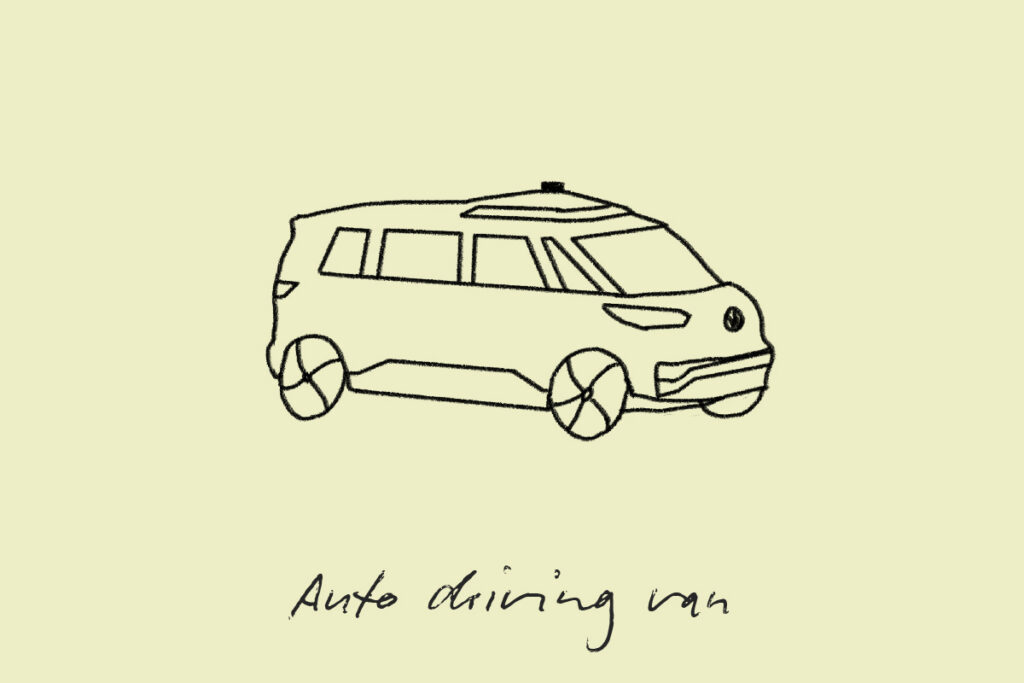 Auto driving van - Meteca blog